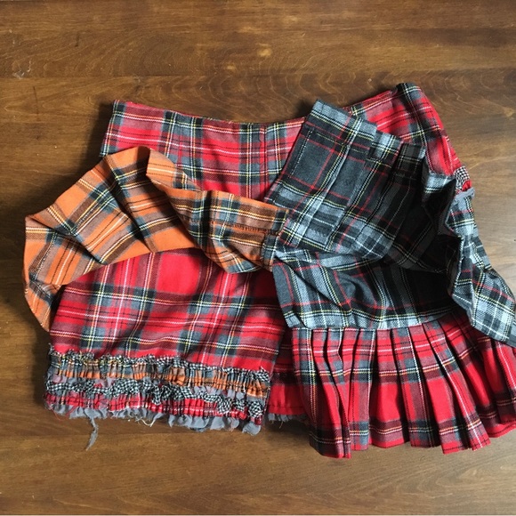 Vintage Westwood style plaid skirt - Picture 5 of 10
